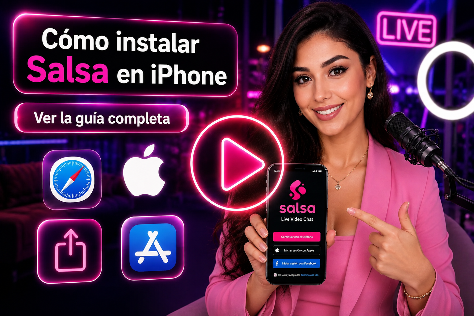 Video de instalación de iPhone
